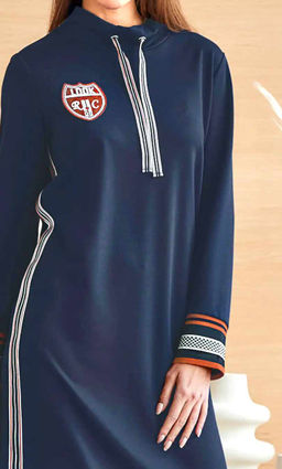 Платье, синее - Linea tesini фото 6