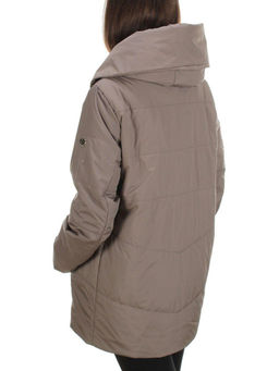 22222 DK.BEIGE Куртка демисезонная женская (80 гр. синтепон) - Фабричный китай фото 4