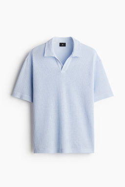 Polo gofrado Loose Fit