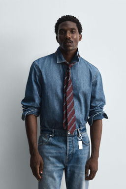 LIMITED EDITION DENIM SHIRT - Zara фото 3