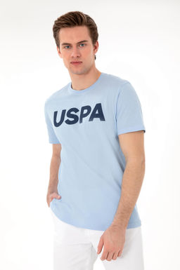 Erkek Regular Fit Bisiklet Yaka A__k Mavi Basic Ti__rt Sepette S_rpriz _ndirim - U.s. polo assn фото 8