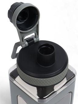 Спортивная бутылка для воды «Гава», 700 мл, 23×7 см, серая