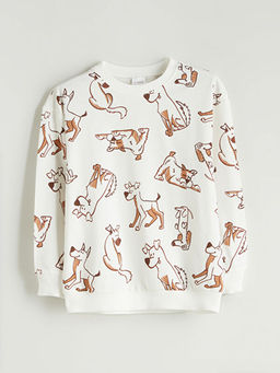 Scooby-Doo Bask?l? Erkek ?ocuk Sweatshirt ve E?ofman Alt? 2li