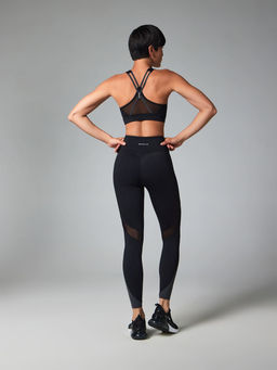 Моделирующие леггинсы с серыми вставками - NEVERLATE фото 6