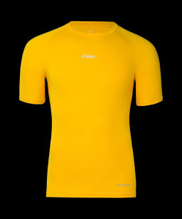 Футболка компрессионная с коротким рукавом JOGEL CAMP PerFormDRY Baselayer SS Tee, желтый  фото 2