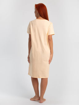 Платье женское кулирка "АСТРА" ПЕРСИК