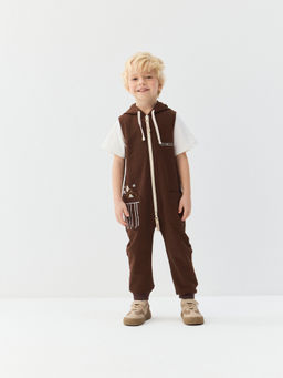 Ромпер с длинными штанинами "Шоколад"