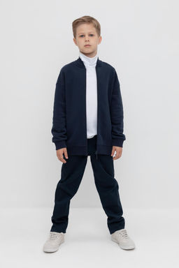 Crockid _ ТК 46143/темно-синий брюки для мал