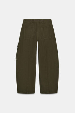 ZW COLLECTION CARGO TROUSERS - Zara фото 7