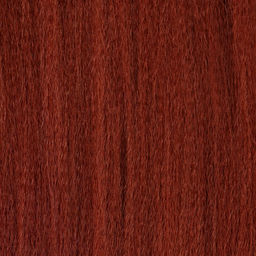 SIM-BRAIDS Канекалон однотонный, гофрированный, 65 см, 90 гр, цвет тёмно-рыжий(#350) - Queen fair фото 2