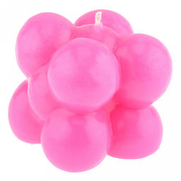 Свеча д5,7см, h5,5см, малая, фуксия, время горения 6 часов (Россия)