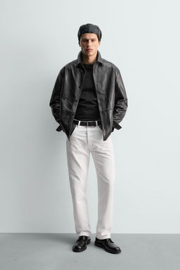 NAPPA LEATHER OVERSHIRT - LIMITED EDITION - Zara фото 10