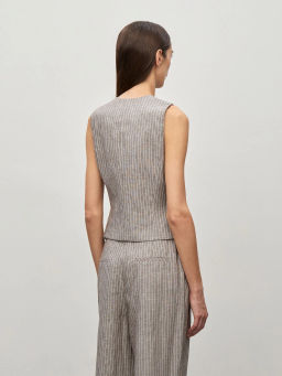 ЕМКА / Жилет приталенного кроя - Emka фото 5