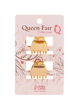 Цена за 2 шт. Крабик для волос «Шерри», набор 2 шт., классика, 2 см