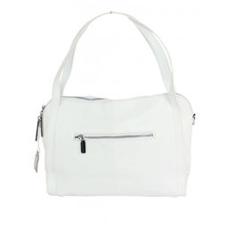 Сумка женская натуральная кожа GU 2033-6609, 1отд+еврокарм, плечевой ремень, белый SALE 261558 - Adelia фото 7