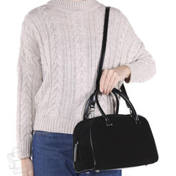 Сумка женская кожаная 990102NNAA black Natale Navetta в Новосибирске