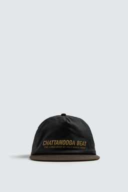 EMBROIDERED FLAT PEAK CAP - Zara фото 5