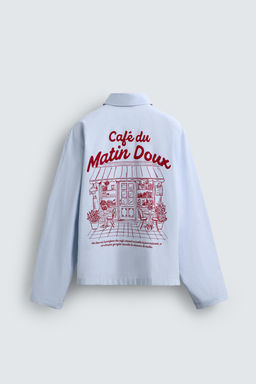 GRAPHIC STRIPED SHIRT - Zara фото 10