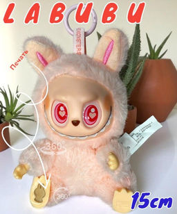 Популярная игрушка LABUBU брелок 2-й сезон (розовый)