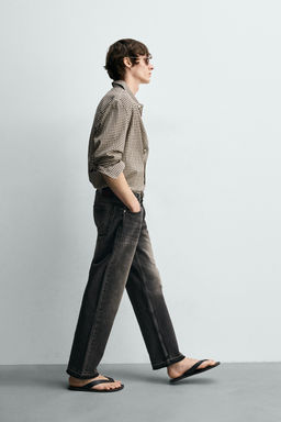 JEANS STRAIGHT FIT / Carb?n - Zara фото 6