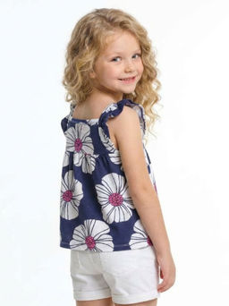 Майка для девочки UD 1458 цветы - Mini maxi фото 3