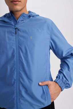 Пальто с капюшоном приталенного кроя DeFactoFit  фото 7