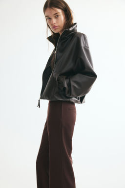 Low-waisted twill trousers - H&m фото 5
