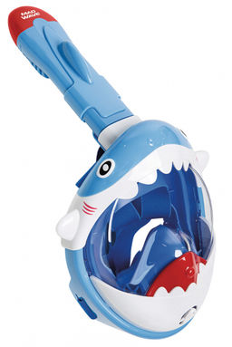 Детская полнолицевая маска Сноркелинг Full face shark junior - Mad wave фото 2