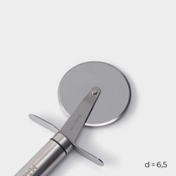 Нож для пиццы и теста Magistro Solid, 20.5 см, d=6.5 см, хромированный фото 4