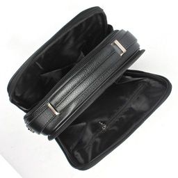 Cумка муж искусственная кожа Cantlor-G 316L-5, 2отд, 3внеш+5внут/карм, плечевой ремень, черный 223992 - Adelia фото 3