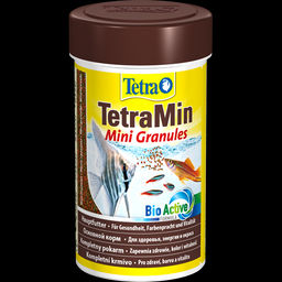М Тетра Мин Мини Гранулс 100мл, мини гранулы, для молодых и мелких рыб, 30063