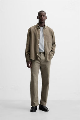 REGULAR FIT TROUSERS