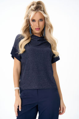 Блузон Лючия (синий) - Эльза фото 5