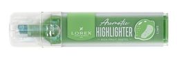 Маркер текстовый LOREX Aromatic RICH FRUIT.PASTEL 13,5 мм, мятный, скошенный