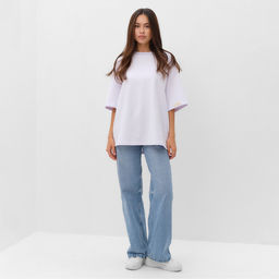 Футболка женская MIST Base, белый, р. 44