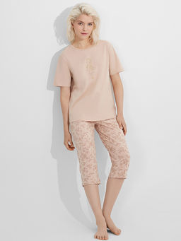 Комплект домашний женский бежевый - Mark formelle фото 6