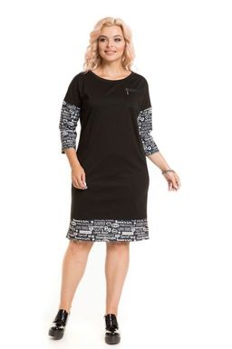 Платье 855 черный - Novita фото 2