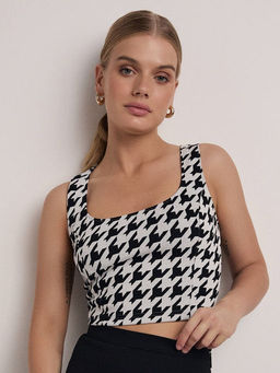 CONTE LTD 2823 Топ женский dogtooth - Conte elegant фото 7