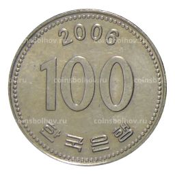 100 вон 2006 года Южная Корея