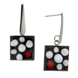 Серьги из муранского стекла EVANESCENT LS3482