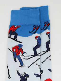 Носки р.40-45 Лыжник - Krumpy фото 3