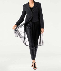 Блейзер, черный - Ashley brooke фото 7