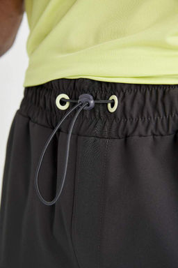 DeFactoFit Тканые спортивные штаны для бега стандартного кроя с двойными карманами  фото 5