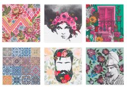 Love2art Салфетки бумажные ассорти SDP №0221-04 33 x 33 6 шт. Дух южных странствий