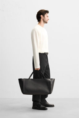 COTTON BLEND TEXTURED SWEATER - Zara фото 20
