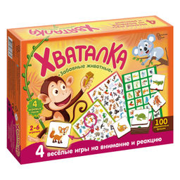 Игра Хватайка. Забавные животные арт.8573 /14 - Нескучные игры фото 2