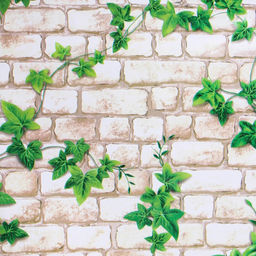 Пленка самоклеящаяся TAKE IT EASY «Кирпич с вьюнком», рулон, 0.45×10 м