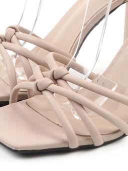 08-M56F-229E BEIGE Босоножки женские (натуральная кожа)