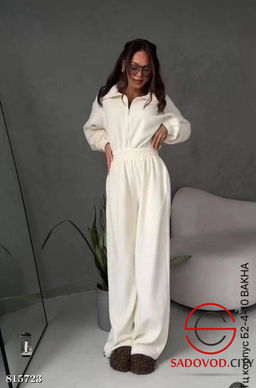 Флисовый комбинезон женский