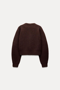 KNIT CARDIGAN WITH GOLDEN BUTTONS - Zara фото 6